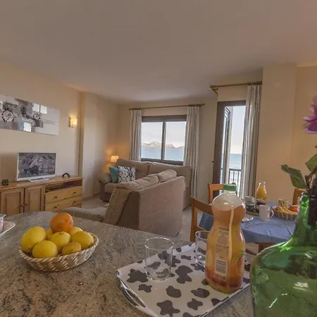 アパート Apartamento Primera Linea Del Mar Picafort カン・ピカフォルト