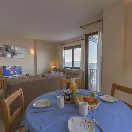 アパート Apartamento Primera Linea Del Mar Picafort *